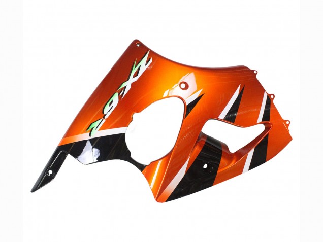 Carénages Moto Kawasaki ZX6R 2000-2002 - Orange Noir