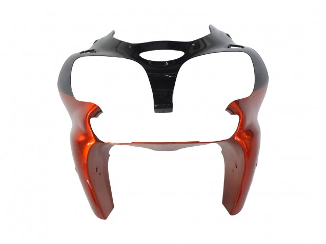 Carénages Moto Kawasaki ZX6R 2000-2002 - Orange Noir
