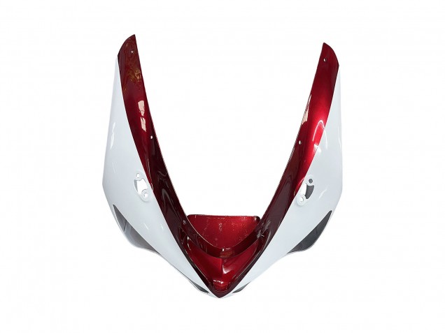 Carénages Moto Kawasaki ZX6R 2005-2006 - Blanc Rouge