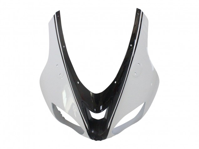 Carénage Moto Kawasaki ZX6R 2007-2008 - Blanc Noir