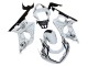 Carénages Moto Suzuki GSXR1000 2000-2002 - Blanc Noir Motul Corona