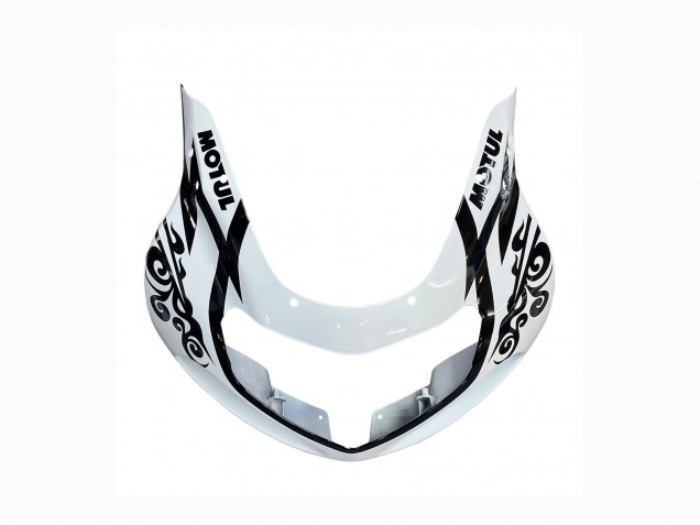 Carénages Moto Suzuki GSXR1000 2000-2002 - Blanc Noir Motul Corona