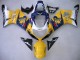 Carénages Moto Suzuki GSXR1000 2000-2002 - Jaune Bleu Foncé Blanc Motul Corona