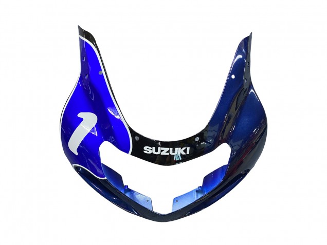 Carénages Moto Suzuki GSXR1000 2000-2002 - Bleu Blanc Argent Castrol Dunlop