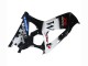 Carénages Moto Suzuki GSXR 1000 2007-2008 - Noir Brillant Blanc West