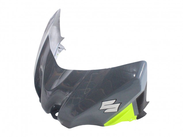 Carénages Moto Suzuki GSXR 1000 2009-2016 - Gris Jaune Néon Noir Motul