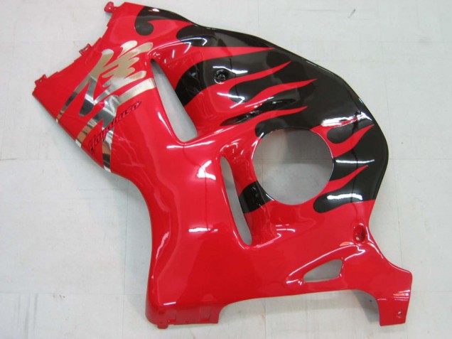 Carénages Moto Suzuki GSXR 1300 Hayabusa 1996-2007 - Rouge Noir