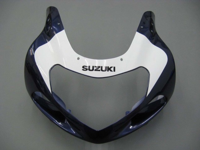 Carénages Moto Suzuki GSXR 600 / GSXR 750 2001-2003 - Bleu Blanc Noir Brillant Rouge
