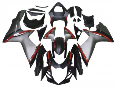 Carénages Moto Suzuki GSXR 600 / GSXR 750 2011-2024 - Bleu Blanc Noir