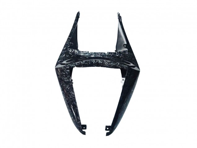 Carénages Moto Yamaha YZF R3/R25 2022-2024 - Marbre Noir Argent Bleu Fibre de Carbone Forgée Style