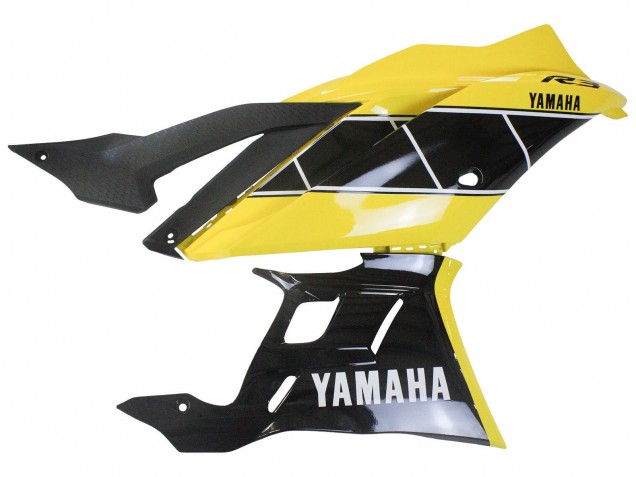 Carénage Moto Yamaha YZF R3/R25 2022-2024 - Jaune Noir