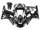Carénages Moto Yamaha YZF 1000 R1 2000-2001 - Noir Brillant Blanc Monstre Motul