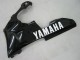Carénages Moto Yamaha YZF 1000 R1 2000-2001 - Noir Brillant Blanc Décalque