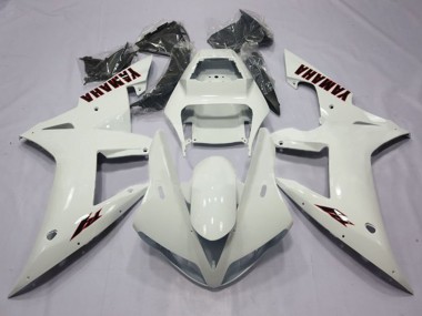 Carénages Moto Yamaha YZF 1000 R1 2002-2003 - Blanc Perle Noir