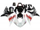Carénages Moto Yamaha YZF 1000 R1 2002-2003 - Blanc Rouge Noir Castrol