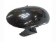 Carénages Moto Yamaha YZF 1000 R1 2009-2011 - Noir Brillant Blanc Décalque