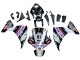 Carénages Moto Yamaha YZF 1000 R1 2012-2014 - Noir Brillant Blanc Rouge Fimer Yamalube Sterilgarda 87