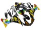 Carénages Moto Yamaha YZF 1000 R1 2012-2014 - Noir Brillant Jaune Vert Bleu Rouge Roue Chromatique
