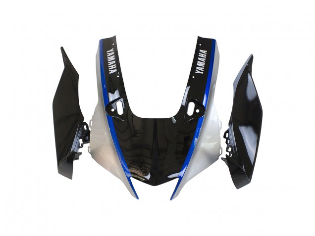 Carénages Moto Yamaha YZF 1000 R1 2020-2025 - Noir Brillant Argent Bleu