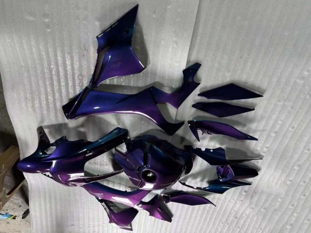 Carénages Moto Yamaha YZF 1000 R1 2020-2025 - Pente Bleu Violet