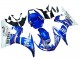 Carénages Moto Yamaha YZF R6 2003-2004 - Blanc Bleu Fiat Motul Kastinee
