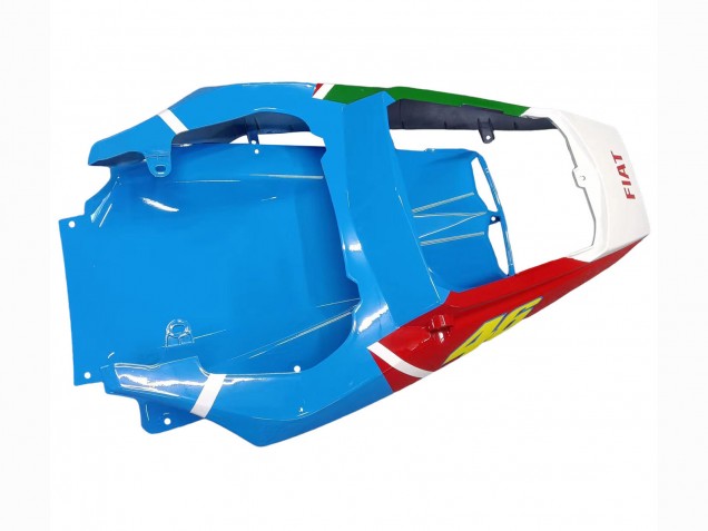 Carénages Moto Yamaha YZF R6 2003-2004 - Blanc Bleu Vert Rouge Kastinee Dunlop Motul