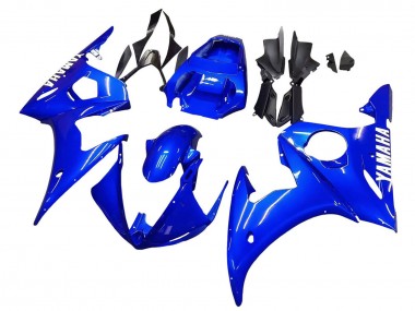 Carénages Moto Yamaha YZF 600 R6 2005 - Bleu