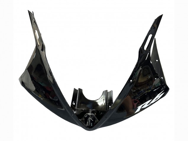 Carénages Moto Yamaha YZF 600 R6 2005 - Noir Brillant Noir Mat Or