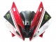 Carénages Moto Yamaha YZF 600 R6 2006-2007 - Blanc Rouge Noir Vert Monstre Milwaukee