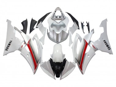 Carénages Moto Yamaha YZF 600 R6 2008-2016 - Blanc Rouge