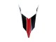 Carénages Moto Yamaha YZF 600 R6 2017-2025 - Blanc Rouge Noir Semakin Didepan