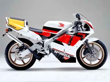 Carénages Moto Honda NSR250R 1990-1993 - Blanc Rouge Jaune Noir