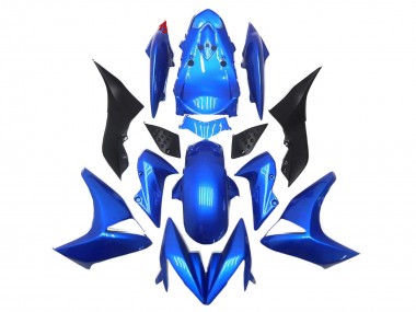 Carénages Moto Kawasaki Z1000 2003-2006 - Bleu Noir