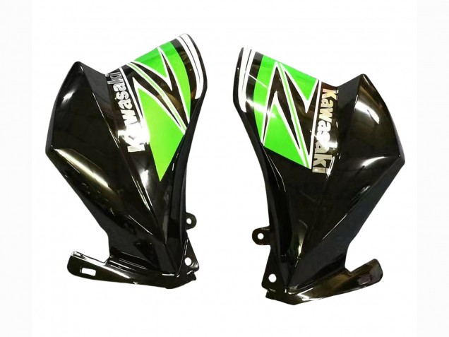 Carénages Moto Kawasaki Z800 2013-2018 - Vert Noir Brillant
