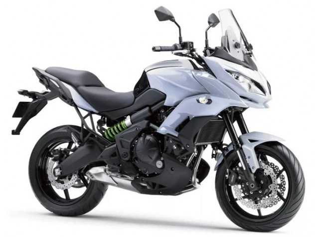 Carénages Moto Kawasaki Versys 650 2015-2020 - Blanc Noir Mat