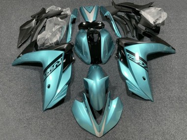 Carénages Moto Yamaha YZF R3/R25 2015-2018 - Bleu Clair Noir