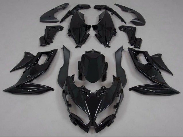 Carénages Moto Kawasaki Versys 650 2015-2020 - Noir Brillant