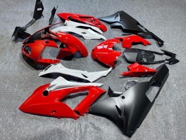 Carénages Moto BMW S1000RR 2017-2018 - Rouge Blanc Noir Mat
