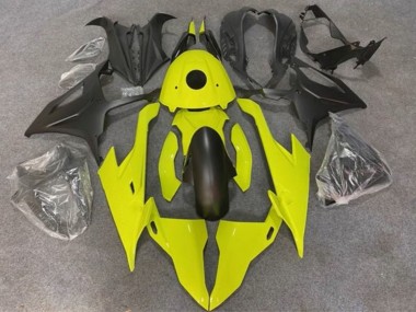 Carénages Moto BMW S1000RR 2019-2022 - Jaune Néon Noir Mat