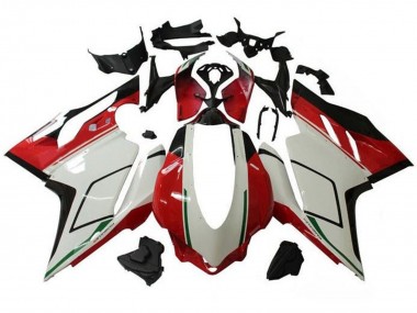 Carénages Moto Ducati 959/1299 2015-2020 - Blanc Rouge Vert Noir Brillant