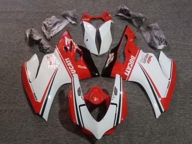 Carénages Moto Ducati Panigale 1199 2011-2014 - Blanc Rouge Vert Noir Brillant Corse