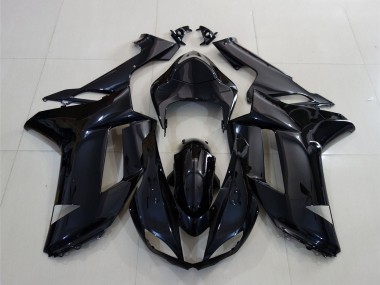 Carénage Moto Kawasaki ZX6R 2007-2008 - Noir Brillant