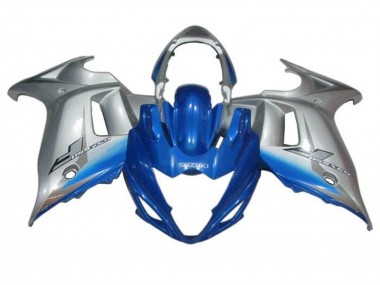Carénages Moto Suzuki GSX650F 2008-2013 - Bleu Argent