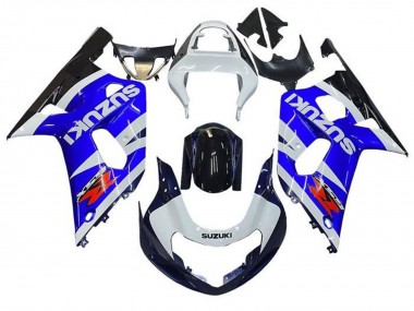 Carénages Moto Suzuki GSXR 600 / GSXR 750 2001-2003 - Blanc Bleu Noir Brillant Rouge