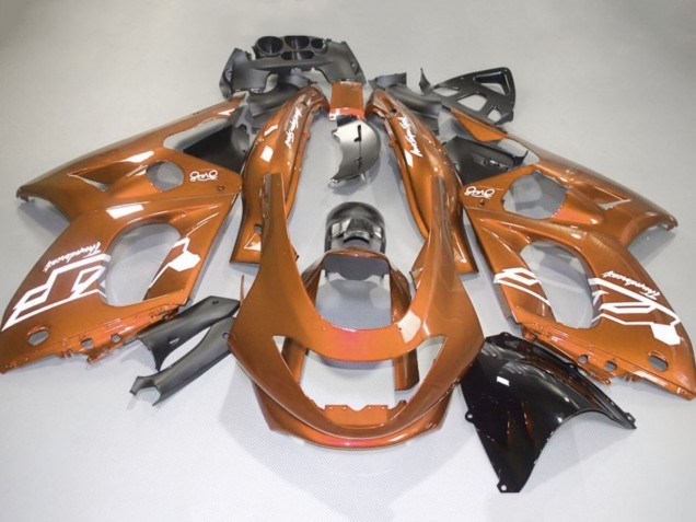 Carénages Moto Yamaha YZF600R Thundercat 1996-2007 - Orange Blanc