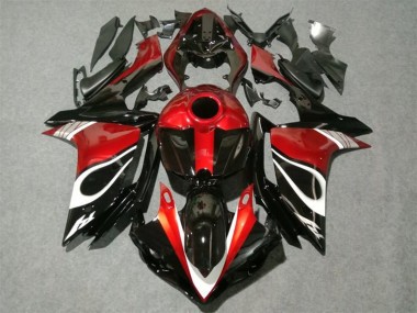 Carénages Moto Yamaha YZF 1000 R1 2007-2008 - Rouge Blanc Noir