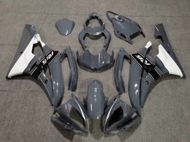 Carénages Moto Yamaha YZF R6 2006-2007 - Nardo Gris Blanc Noir