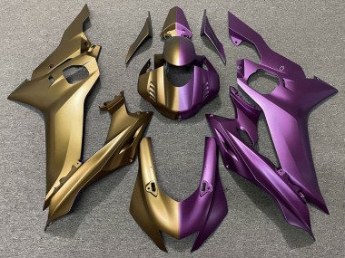 Carénages Moto Yamaha YZF R6 2017-2025 - Or Mat Violet Diviser