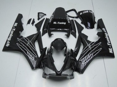 Kits Carénage Moto Triumph Daytona 675 Triple 2006-2008 - Noir Brillant