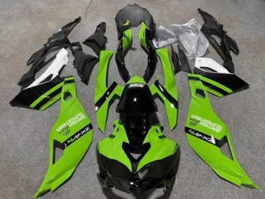 Carénages Moto Kawasaki ZX4R ZX-4RR 2019-2025 - Vert Noir Blanc